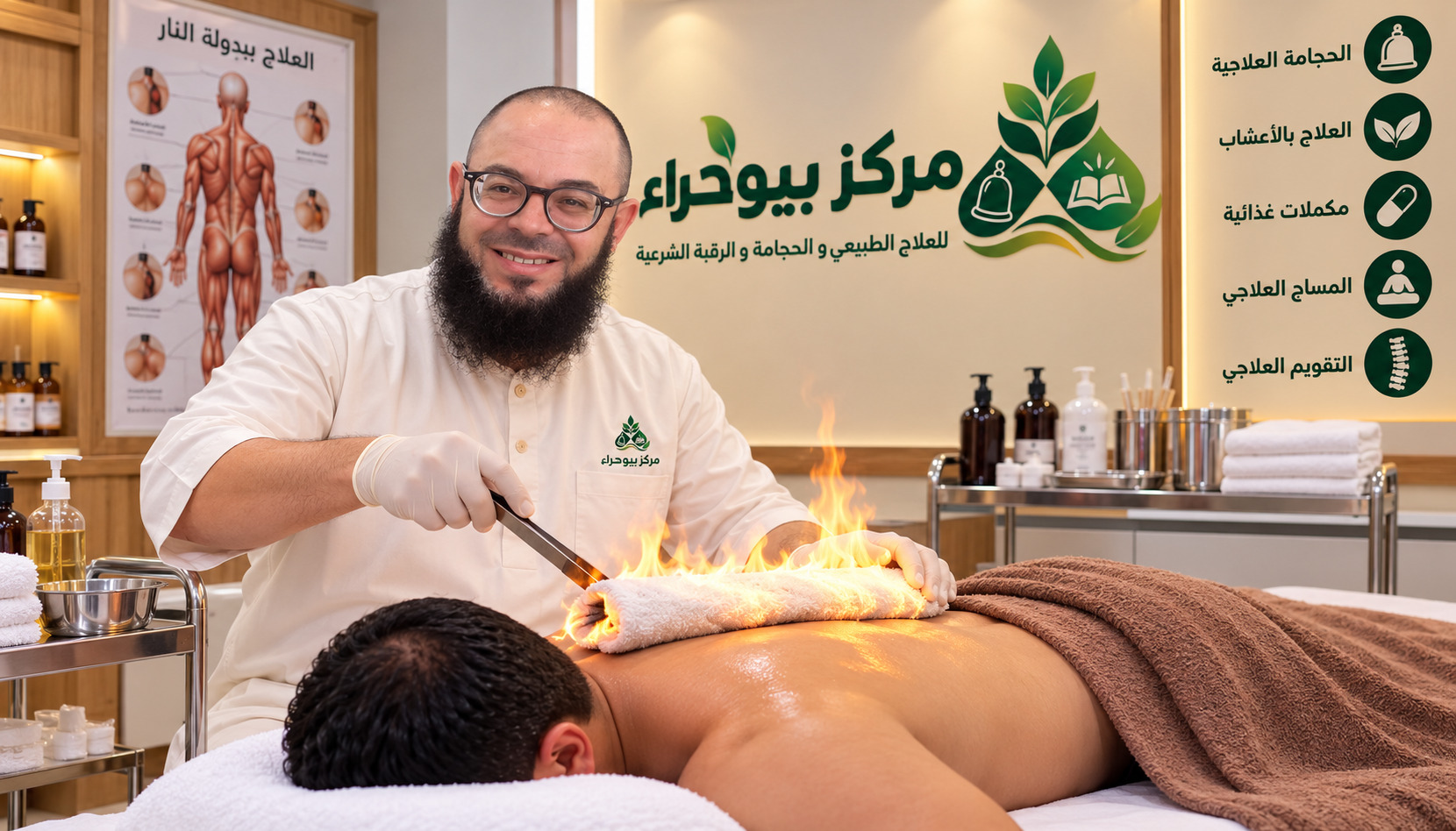 العلاج بالفوطة النارية